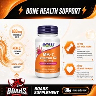 NOW Foods Vitamin K2 MK-7 100 mcg 60 Vegetable Capsules
