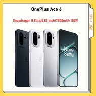 OnePlus Ace 6 Snapdragon 8 Elite 6.83 inch AMOLED 7800mAh 120W Fast Charging