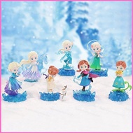 HK2 (Random 1pc)Frozen Elsa Anna Olaf Blind Box Collectible Action Figure Desktop Ornament HK2
