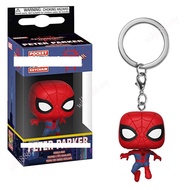 24 -Hour deliver Funko POP The Avengers Spiderman No Way Home keychain pendant action figure toys Model Dolls NAKA