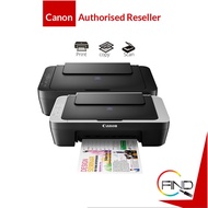 Canon PIXMA E410 (Black/Grey) AIO Ink Effeccient Printer - Print/Scan/Copy