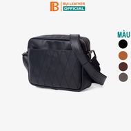 Saturn DC111 cowhide men's crossbody bag - leather dust -