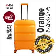 SAMEL 3 IN 1 SET FGD 363 JAPANESES CONCEPT EXPANDABLE ANTI THEFT ZIPPER PP LUGGAGE 20" 24" 28"