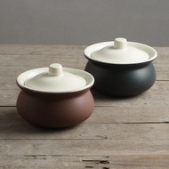 Yijia Ceramic Soup Pot Household Creative Small Soup POY 750 Soup Bowl with Lid Steam over Water Soup Stew Instant Noodle Bowl