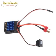 PINEAMY Brushless ESC, 35A 5V/2A BEC Sensorless Motor ESC, Durable Waterproof Short Wire Remote Cont