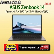 2025 ASUS Zenbook 14 UM3406K Ryzen AI 7 H 350 14" 2.8K 120Hz OLED ASUS AI Laptop 华硕无畏14