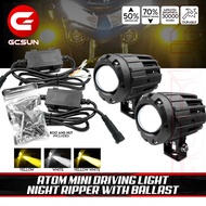 ATOM MINI DRIVING LIGHT NIGHT RIPPER WITH BALLAST 60 WATTS - GCSUN MOTORCYCLE