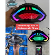 Audi i8 Taillight Cluster with Sirius mounting app (1 set)