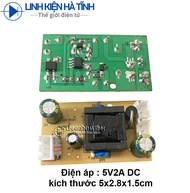 5 cái BO NGUỒN 5V2A MẠCH NGUỒN không VỎ 5V 2A mới