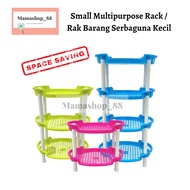 Rak Barang Serbaguna Kecil (2/3/4 Tier) / Small Multipurpose Rack / Kitchen Rack / Rak Bawang / Rak 