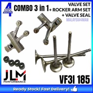 JLM VF3I 185 VF3 VF3i LE PRO VALVE SET VALVE SEAL ROCKER ARM SET VALVE IN EX