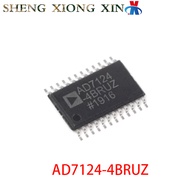 2pcs/lot AD7124-4BRUZ 24-TSSOP Analog to Digital Converter AD7124