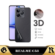 LAYAR Garskin Carbon REALME C53 Back Screen Protector