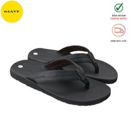 Men's flip-flops, leather flip-flops A121, L72 - GIAVY SHOES