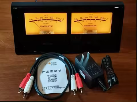 Z-533 UV Meter High-Precision Audio Level DB Meter Finished VU Meter DB Panel Display 2-way Amplifie
