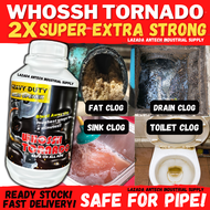 Super Heavy Duty Clog Remover Singki Sumbat Tandas Sumbat Lubang Sumbat Brand Whossh Tornado