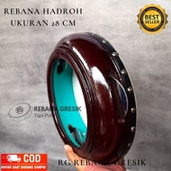 Ada Rebana hadroh banjari murah reabana murah kayu mangga kencer stenlis hadroh mumer hadroh 28 CM