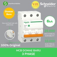 Schneider MCB New Domae MCB - 3P 6ka 3 Phase