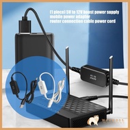 WOOW USB Stepping-Up Power Cable 5V USB-A to DC12V 5 5X2 1Mm Barrels Output 47 2Inch PVC Cord for Co