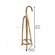 Tongkat Rotan /Walking Stick /Rattan /Tongkat Tiga Kaki(READY STOCK)