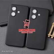 REALME NOTE 60X REALME NOTE 60 CASE MACARON BLACK PREMIUM CASE REALME NOTE 60X REALME NOTE 60 MSB