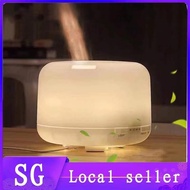 [✅SG Ready Stock] Air Humidifier For Home USB Ultrasonic Essenti OIL Diffus Aroma 500ML 3 Heavy Fog Air Purifier With LED Lamp Free Essential oil Diffuser Super Fast Delivery