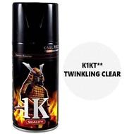 SAMURAI SPRAY PAINT 1K TOP COAT K1KT TWINKLING CLEAR SPECIAL COLORS 300ML