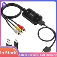 -Compatible Adapter Video Converter AV to -Compatible Video Converter 1080P  Cable Video Adapter Cab