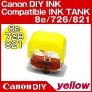 Canon DIY INK 5e/726/821 Compatible INK TANK yellow