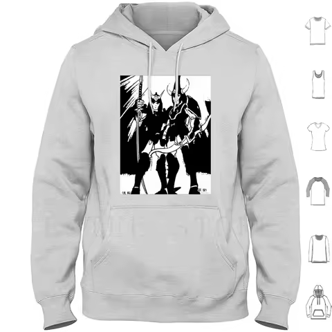 Ronin Hoodie Long Sleeve Ronin Old Anime 80s 90s Cartoons Japan Japanese Legendary Armor Troopers Yo