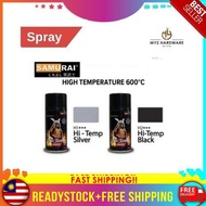 SAMURAI HI-TEMP SPRAY PAINT / SAMURAI SPRAY PAINT / SAMURAI HIGH TEMPERATURE / SAMURAI H1 , H2 hitam