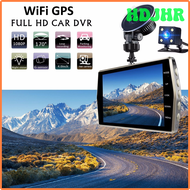 รถ DVR Wifi Full HD 1080P Dash Cam กล้องมองหลังกล้องบันทึกวิดีโอยานพาหนะที่จอดรถ Monitor Night Vision G-sensor Dash Camera Gps Track