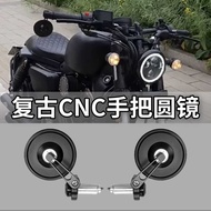 Suitable for Qianjiang Flash 250v Flash 300s Flash 350 Handle Mirror Round Mirror Handlebar Rearview