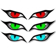 【YOSHOP】-3D Eye Decal Large Size Reflective Safety Small Size Weather Resistant