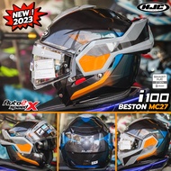 แถมฟรี Pinlock หมวกกันน็อค HJC i100 FLIP BACK ยกคาง 180º รุ่นใหม่