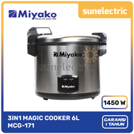 Miyako MCG171 Magic Com 6 Liter MCG-171 / MCG 171 - Silver