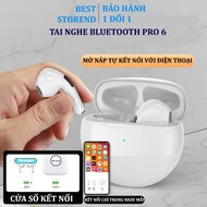 Tai nghe bluetooth Pro 6 TWS phiên bản nâng cấp tai nghe âm thanh 8D tai nghe pro 6 nút điều khiển c