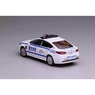 Mybeautyhouse 1:64 596 White Mondeo NYPD Responder Hybrid Police Model Diecast Collect Display Metal