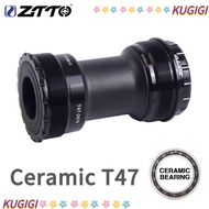 KUGIGI T47 Bottom Bracket, DUB 30mm 24mm Crankset Threaded Bottom Bracket, Precision 28.99mm Spline 
