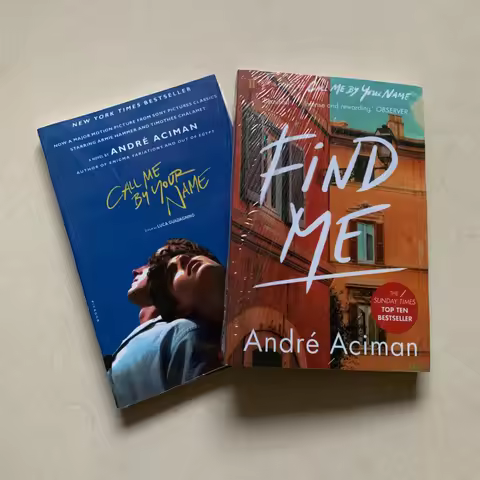2 Books Call Me By Your Name,Find Me A Novel By Andre Aciman New York Times Bestseller Story Book