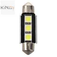 2x SMD LED Festoon 39 mm CANBUS C5W 12V 3 power SMD license plate & Reading Light - For  3 Series 5 