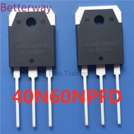 10PCS 40N60NPFD TO-3P 40N60 SGT40N60NPFD TO3P 600V 40A Special IGBT Tube Transistor for Inverter Wel