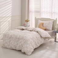 單人/冬月羽絨被/好收納、可機洗、免被套、超保暖-豆豆粉