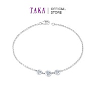 TAKA Jewellery Lab Grown Diamond Bracelet 10K