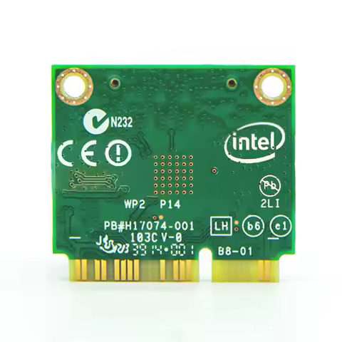 【Sum3】()1Pc 2025 New AC 7260 7260HMW Mini PCI-E Dual-Band 2.4G/5Ghz Wireless Network Card Bluetooth 