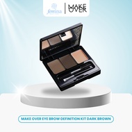 Make Over Eye Brow Definition Kit 6.4 g dark brown