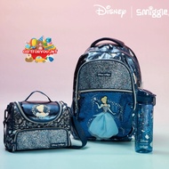 Smiggle Disney Princess Cinderella Set Original Girls School Backpack Backpack Lunch Bag Drink Bottl