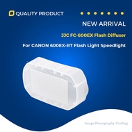 JJC FC-600Ex Diffuser Bounce Cover For CANON 600EX-RT Flash Light Speedlight
