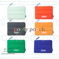 Beyond the Vines Poofy Pouch - BTV Padded Nylon Clutch Bag