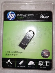 HP 8GB USB Flash Drive Solid Metal Design